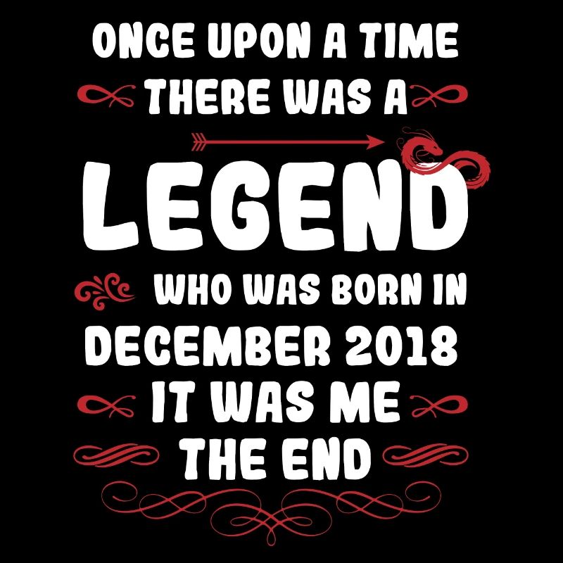 Es war einmal eine Legende. Dezember 2018 Geburtst
