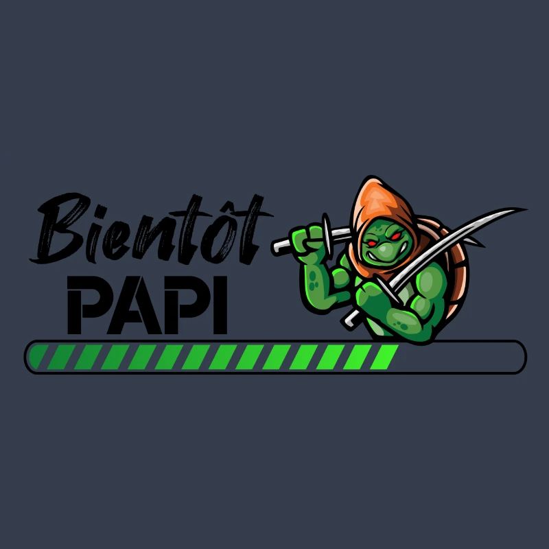 Bientôt papi ninja