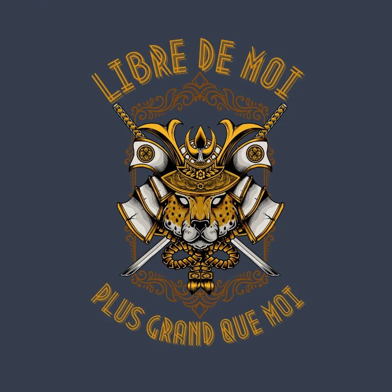 Libre de Moi chat guépard jaguar samouraï