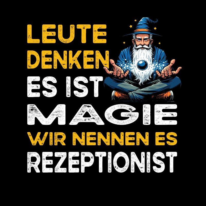 People Thinking Magic Receptionist Reception