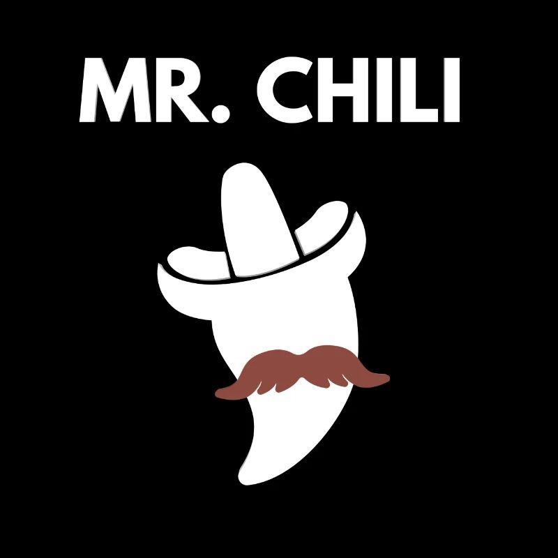 Mr Chili Schnurrbart Sombrero