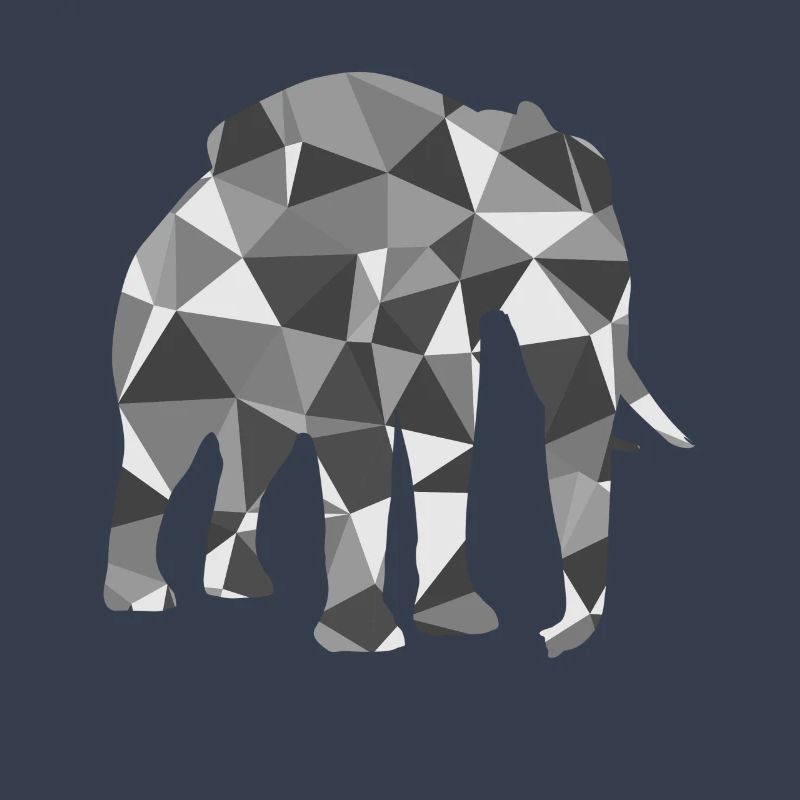 Polygon Elephant