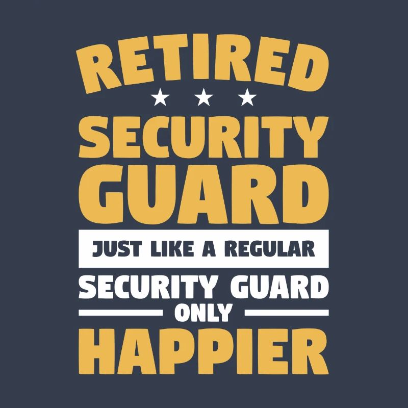 Retired Security Guard Just Like A Regular Securit