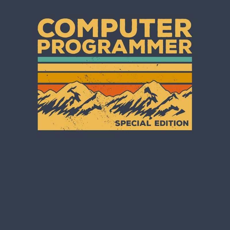 Retro Computerprogrammierer Sonderedition