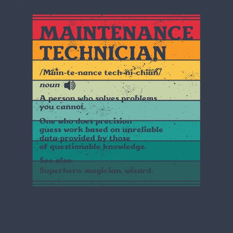 Définition de technicien de maintenance Technicien de maintenance Travailleur technique