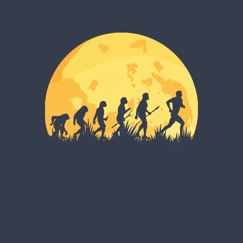 Evolution course coureurs de marathon Jogging Jogging