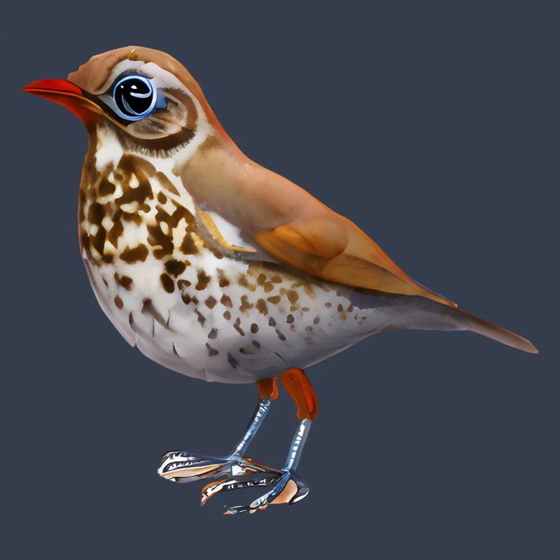 Grive oiseau
