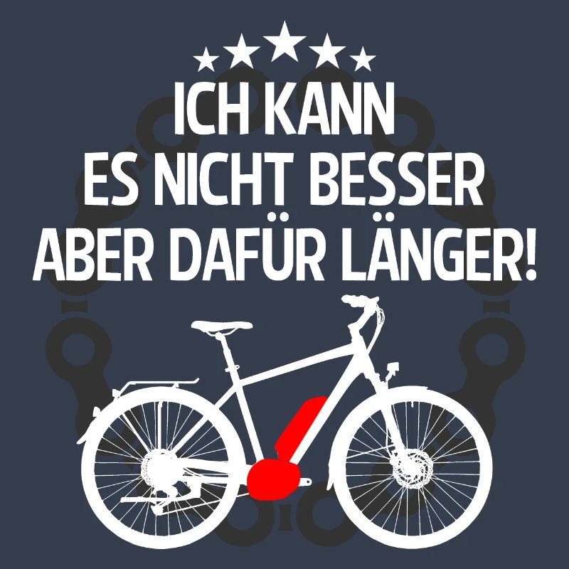 ICH KANN ES NICHT BESSER ABER DAFÜR LÄNGER Ebike