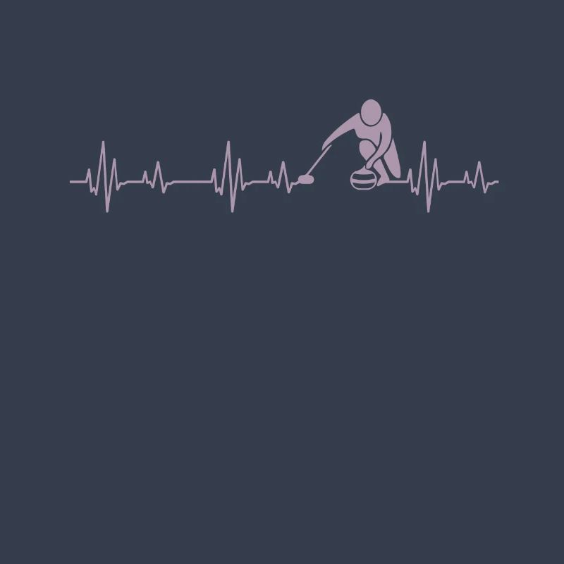Idées cadeaux Curling Heartbeat