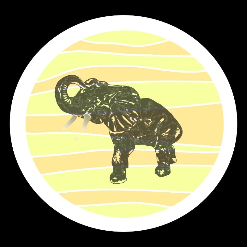 Edelfant Elefant Wüstendesign