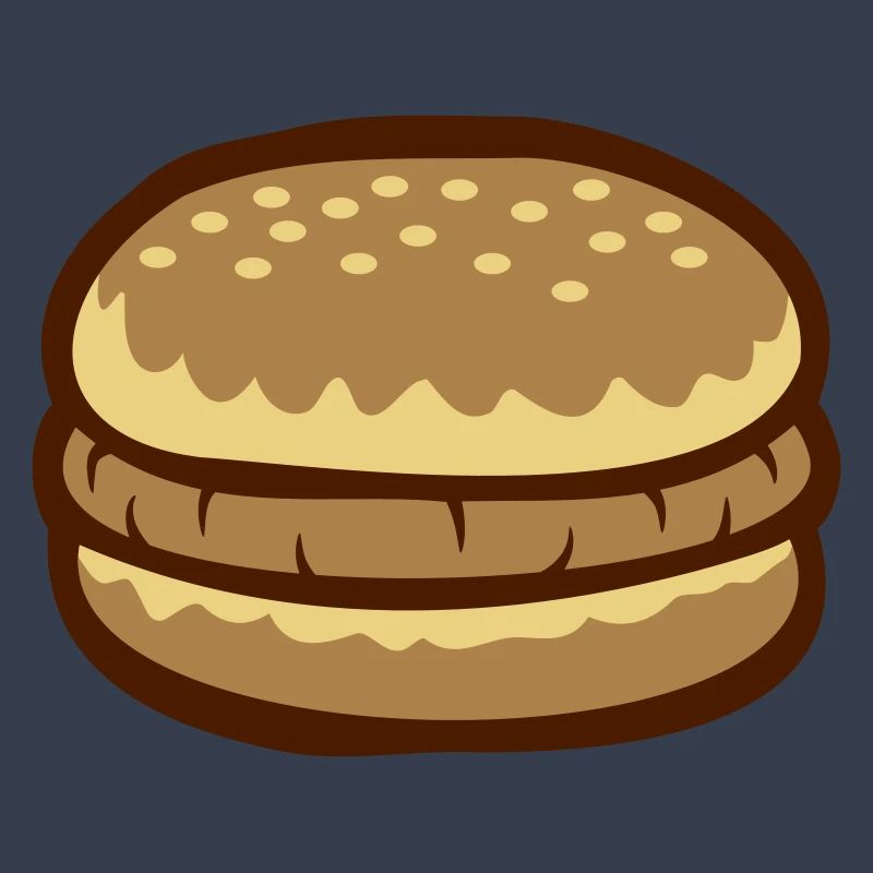 Burger Comic Cheeseburger