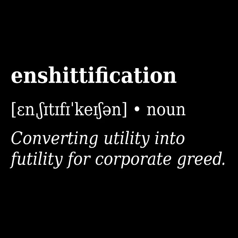 Enshittification Definition