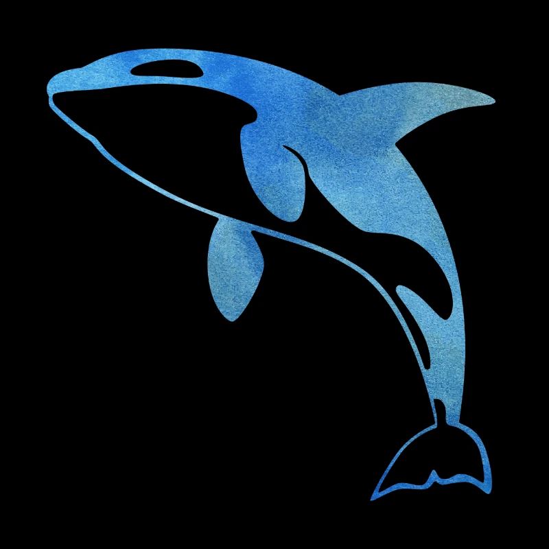 Blaue Orca