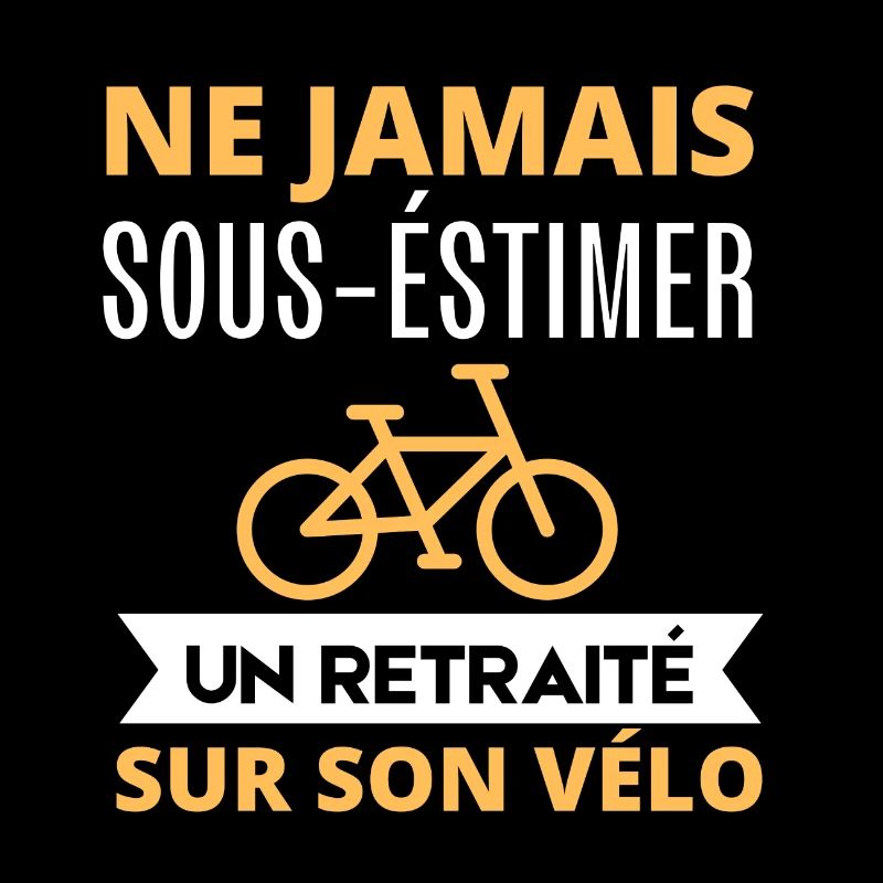 Ne jamais sous-estimer un retraité sur son vélo
