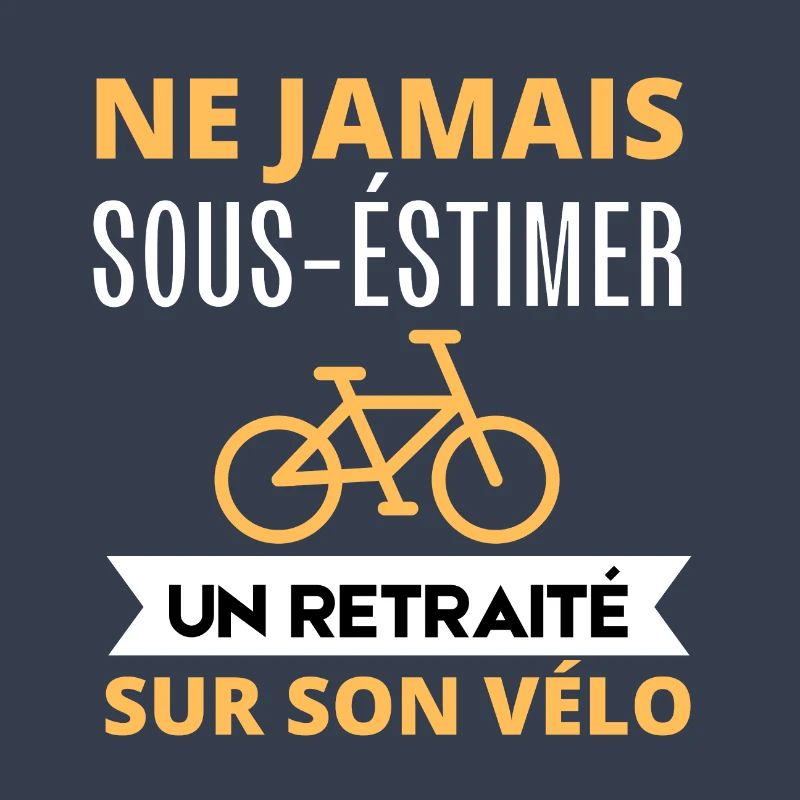 Ne jamais sous-estimer un retraité sur son vélo