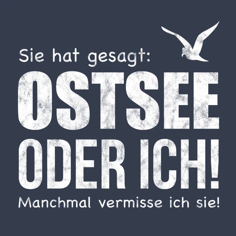 Ostsee oder ich! Mann | Norden Meer Küste Hafen