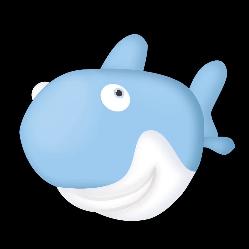 Requin Bleu rigolo