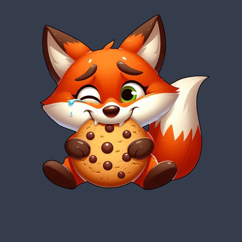 Red Fox Cookie Candy Dessert Biscuit