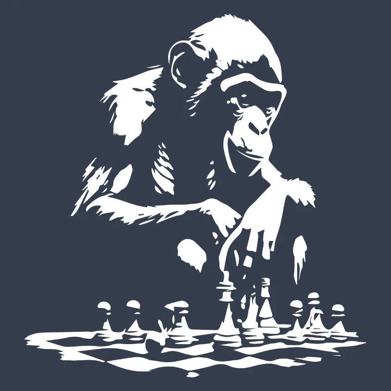 Jeu d’échecs de singe