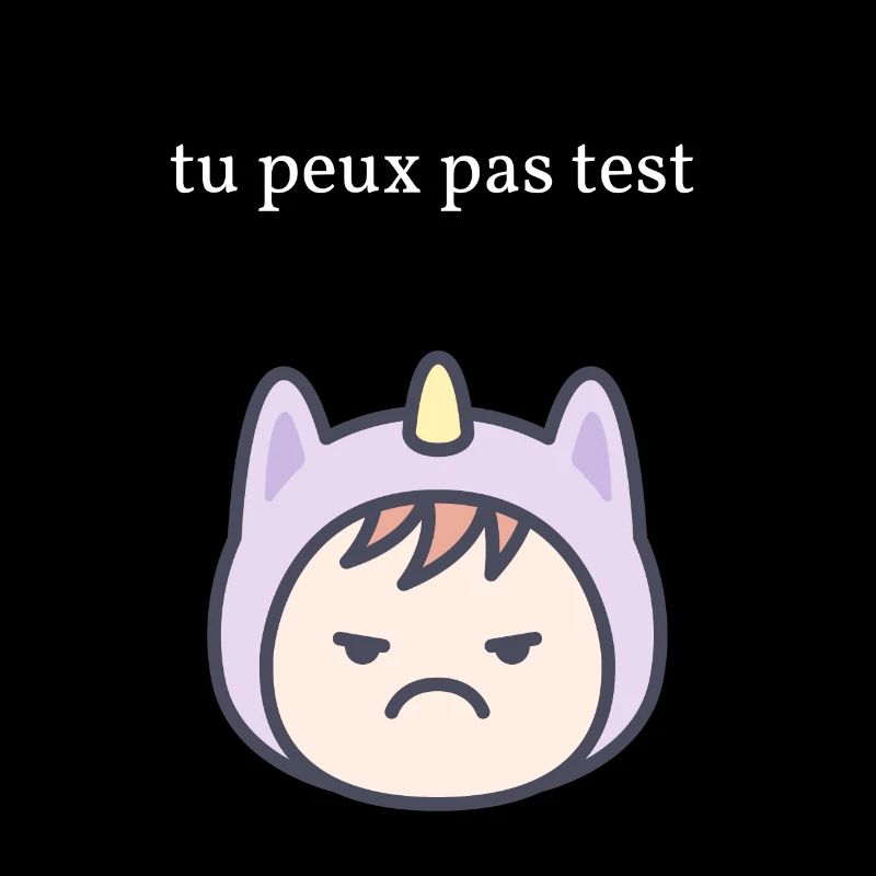 tu peux pas test