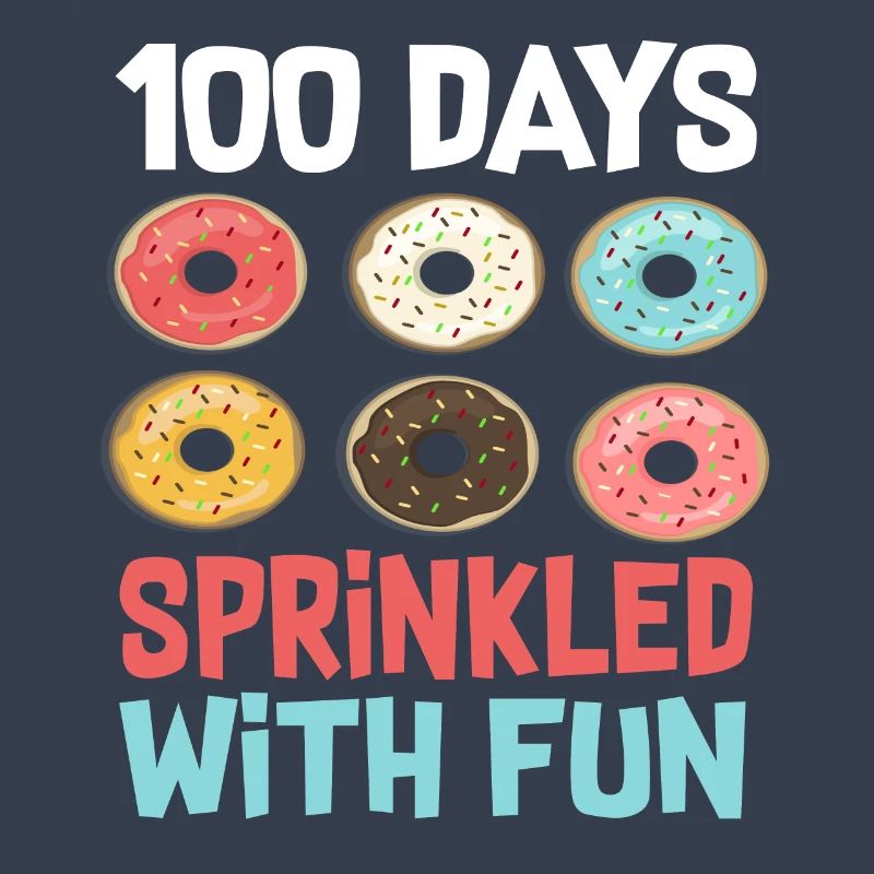100 Days Sprinkled With Fun Donut gift