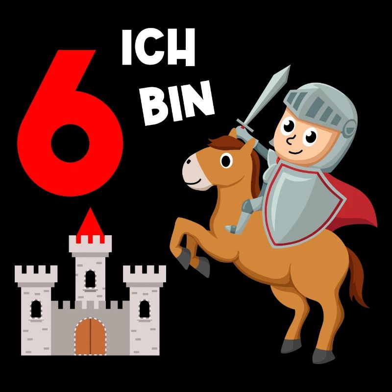 Kreuzritter Tempelritter Krieger 6. Geburtstag