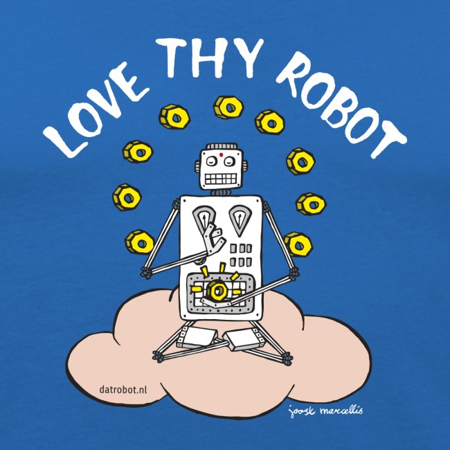 Dat Robot: Love Thy Robot Buddha Dark