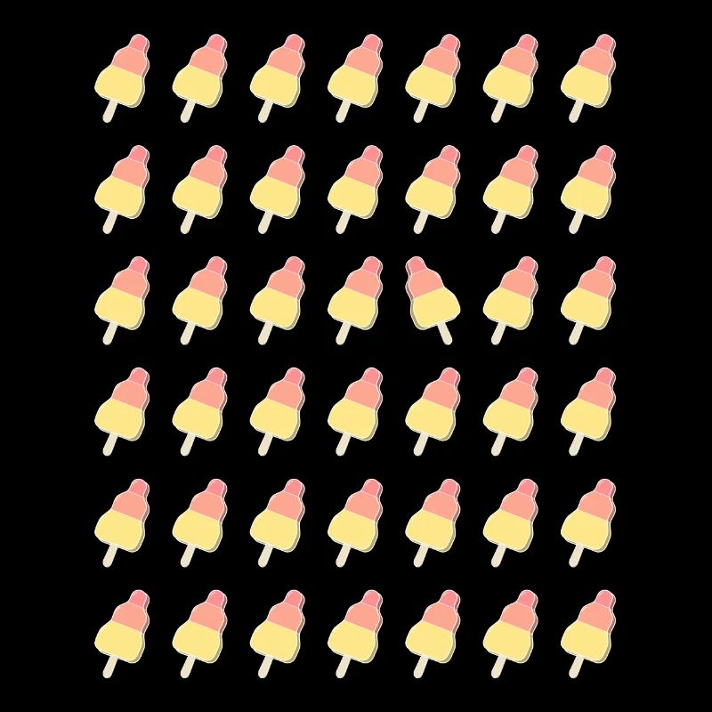 Fusées à motif de cornet de glace - OCD