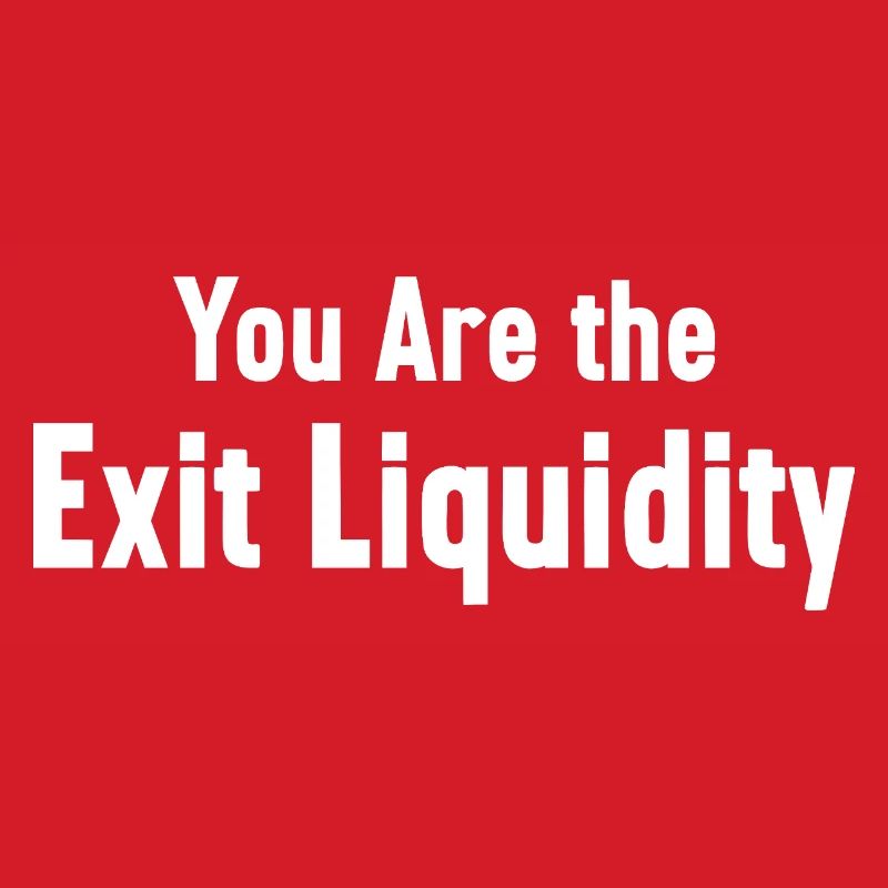 Sie sind das Exit-Liquiditäts-Krypto-Meme