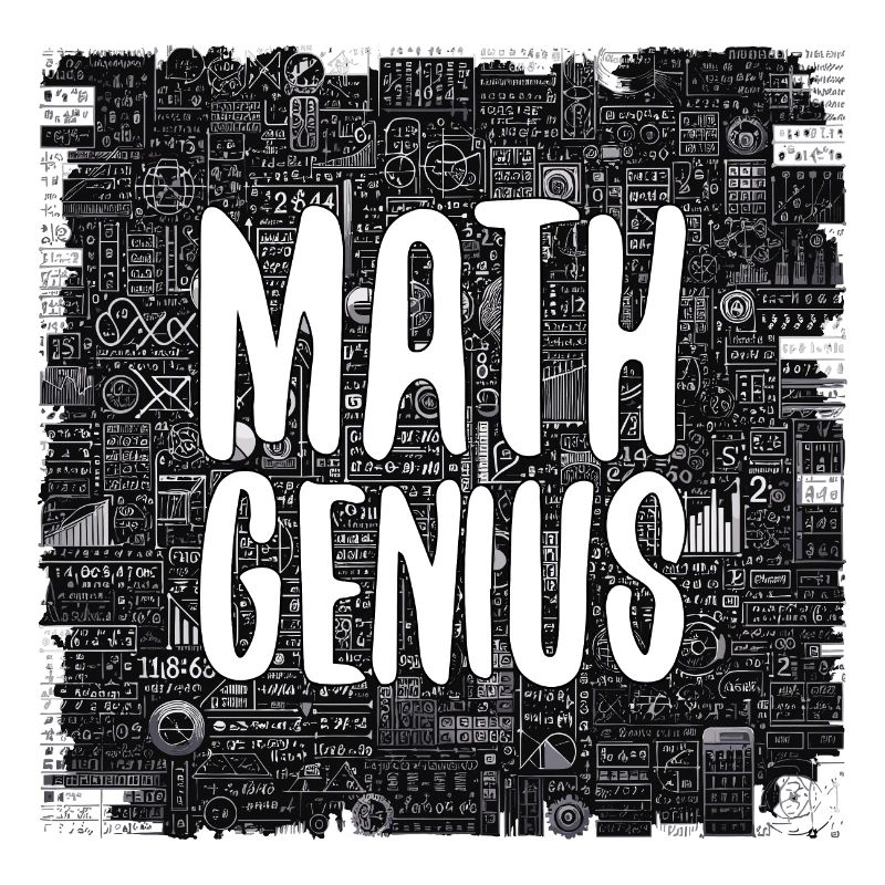 Math Genius Math Genius Math cadeau