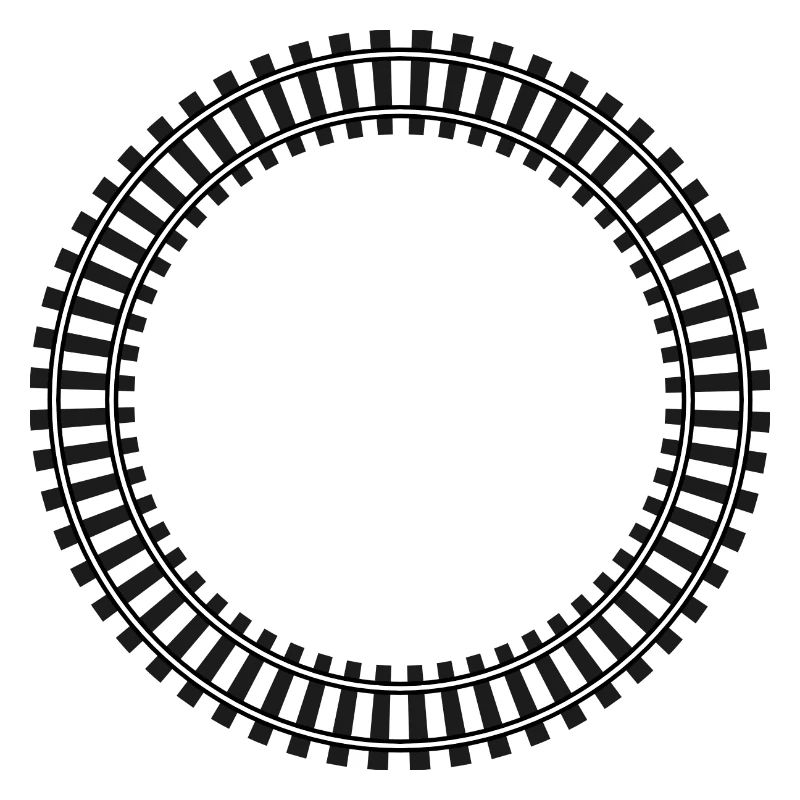 Model Railway Frame Rail Network