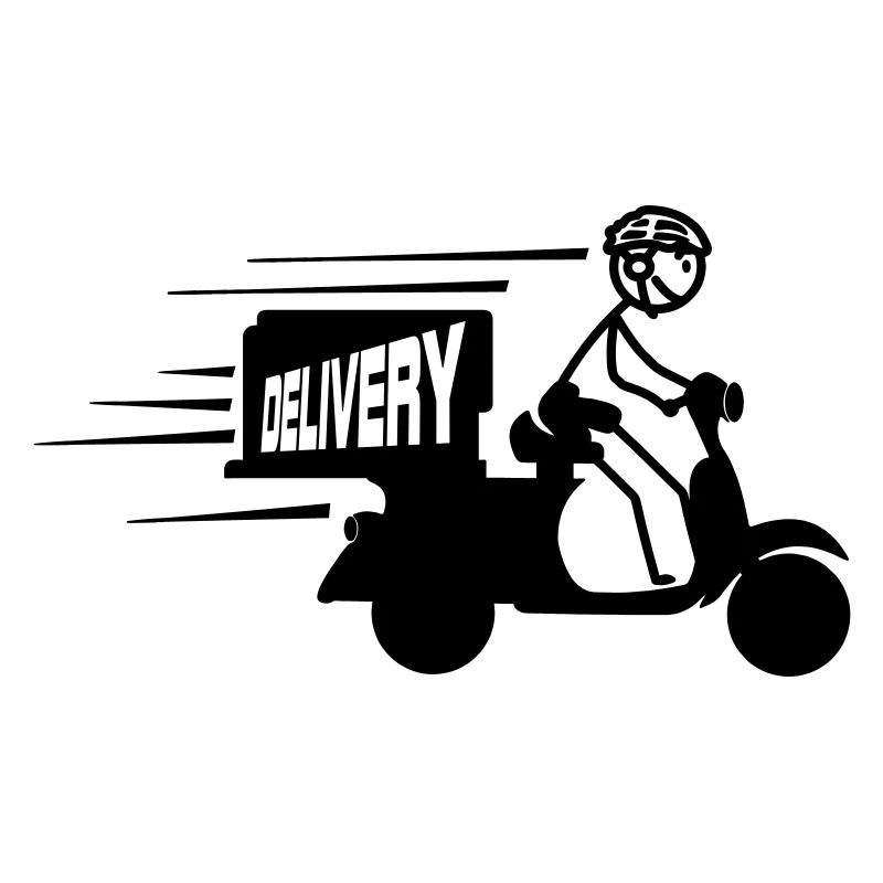 Scooter-Paket oder SMS-Lieferung