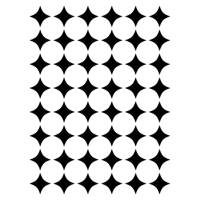 geometric circles pattern grid