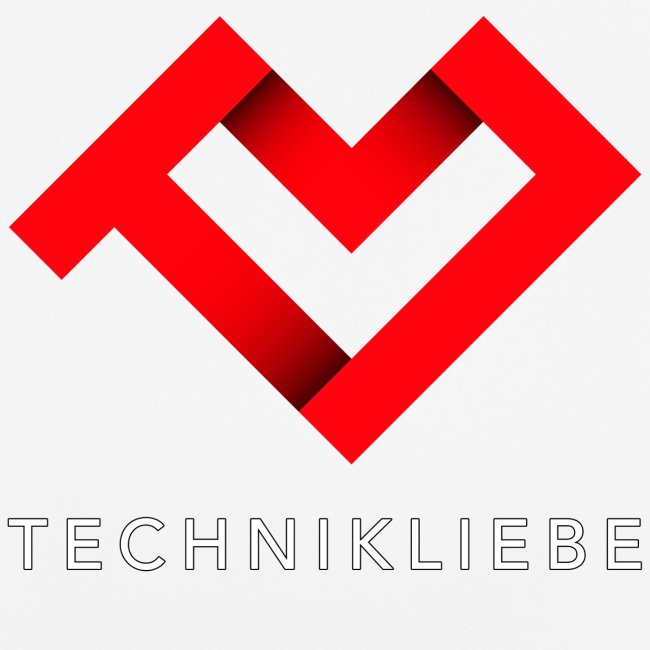 Technikliebe-Logo (groß) mit Schrift