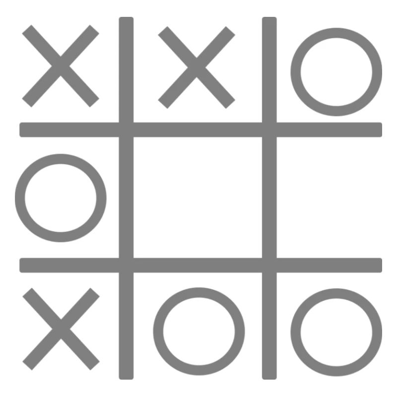 Tic-Tac-Toe Drei gewinnt Geschenkidee