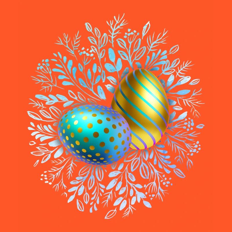 Happy Easter, Easter Eggs, 3D Design Egg
