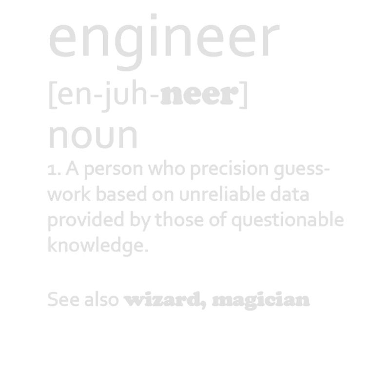 Engineer Description Darks