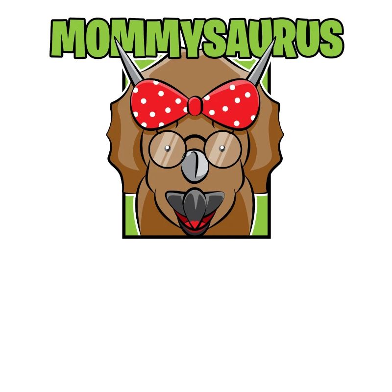 Dinosaurier Dino T-Rex Mama Mutter Mutti Geschenk