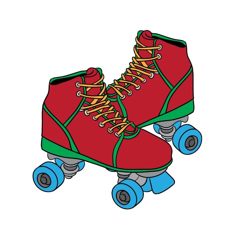 Roller Skate Inline-Skat Roller 70s 80s Gift