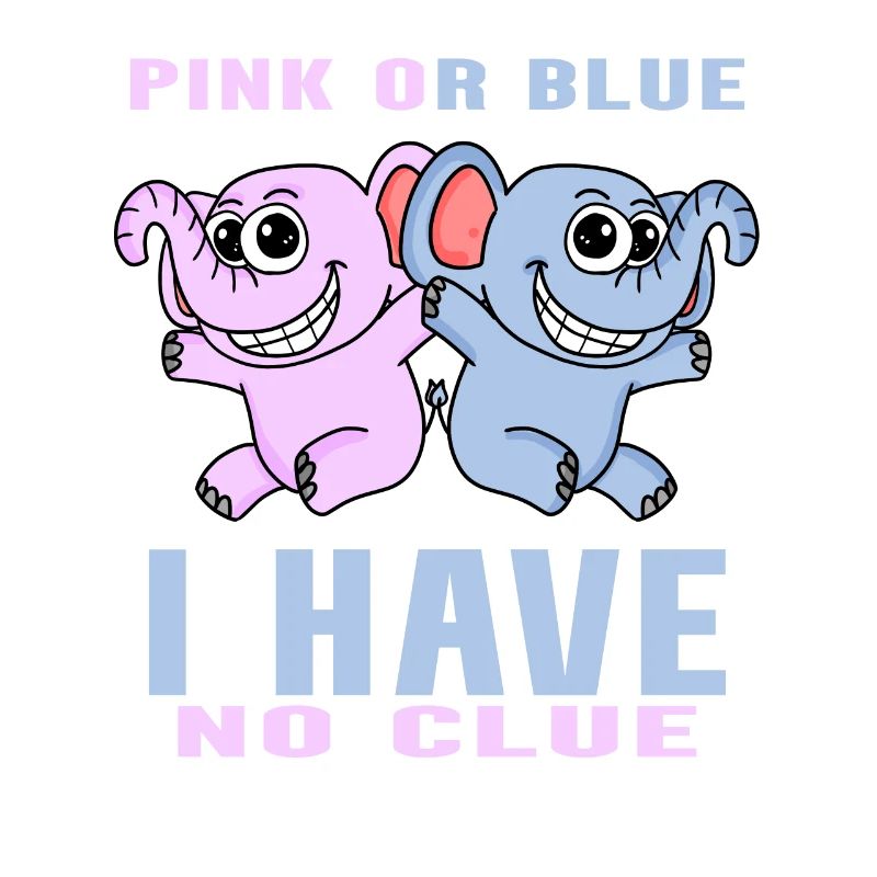 Pink oder Blau