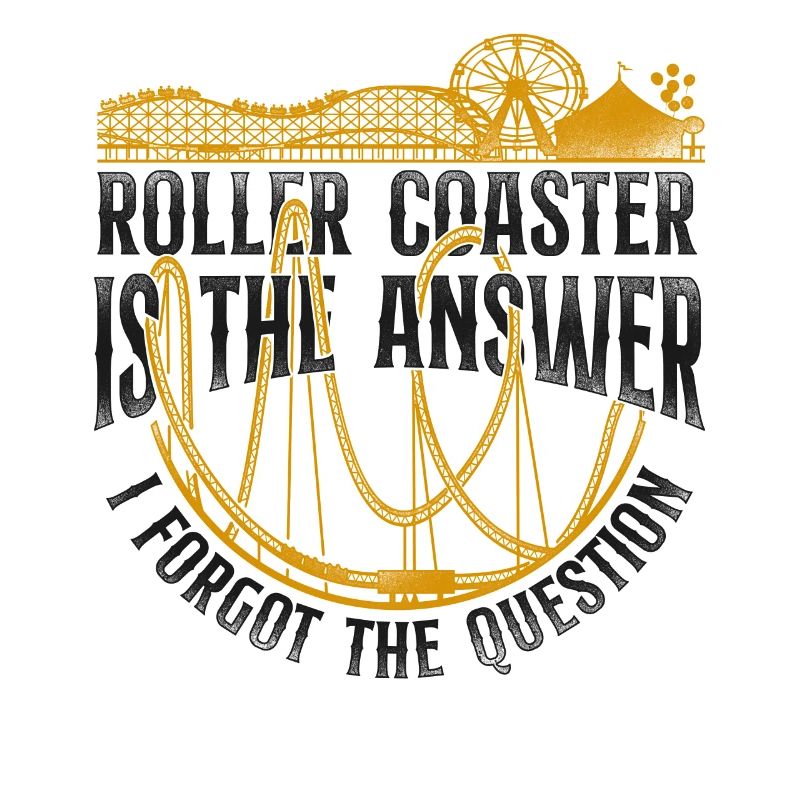 Roller Coaster Vintage Roller