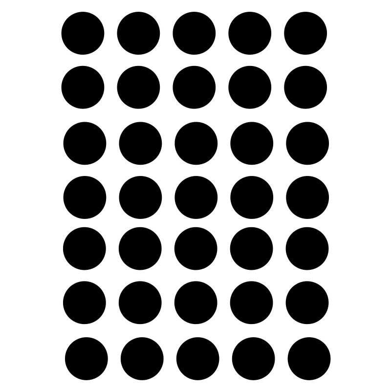 Les points, les points noirs, Points Mode Art