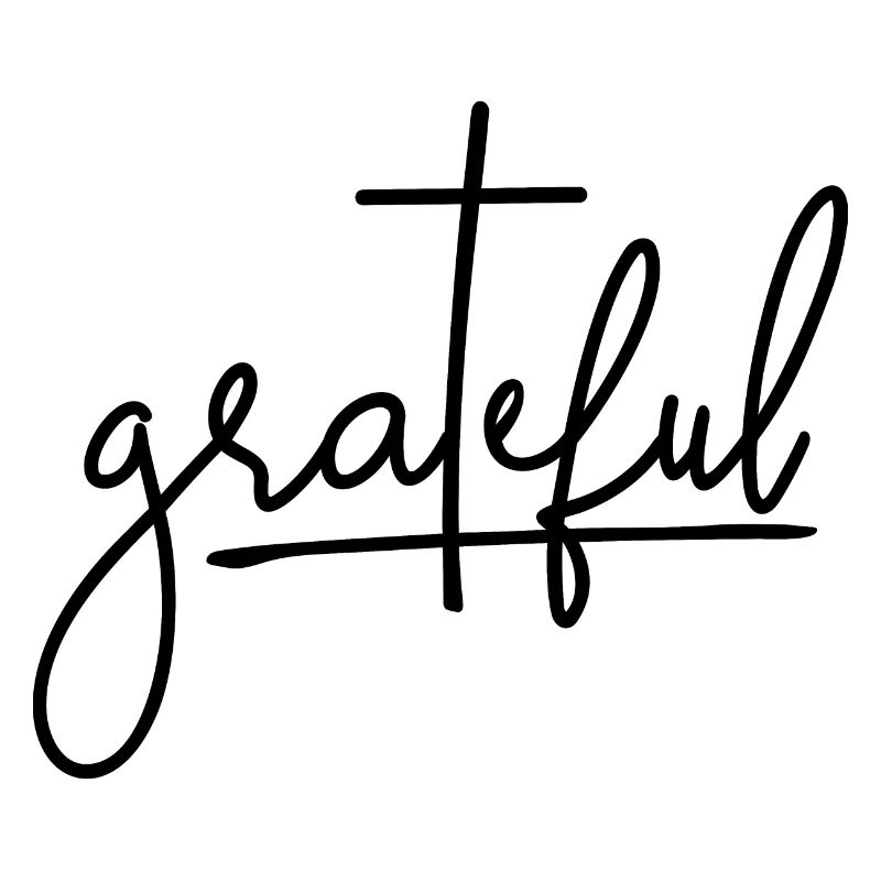 Grateful Religious Lettering