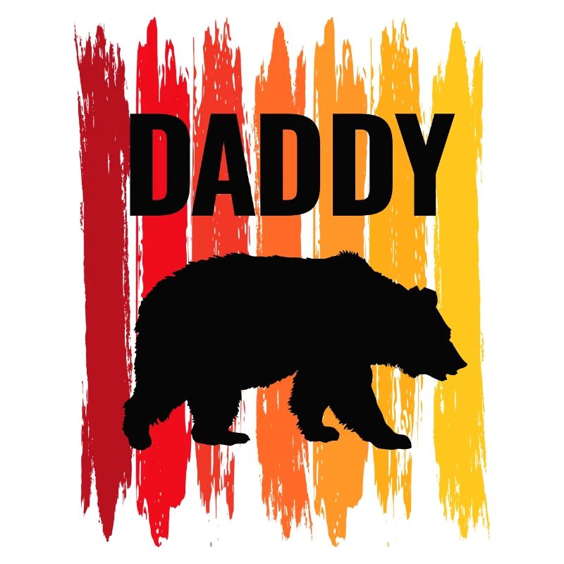 Starker bester Papa Bär Daddy cooles Geschenk Dad