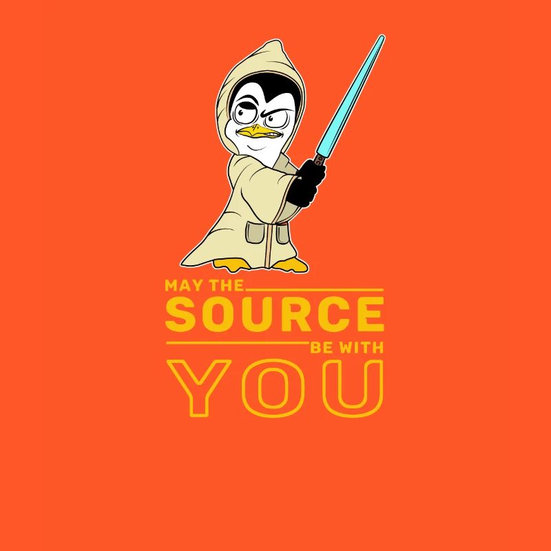 IT Nerd Linux Linux Pinguin Geek Software Engineer