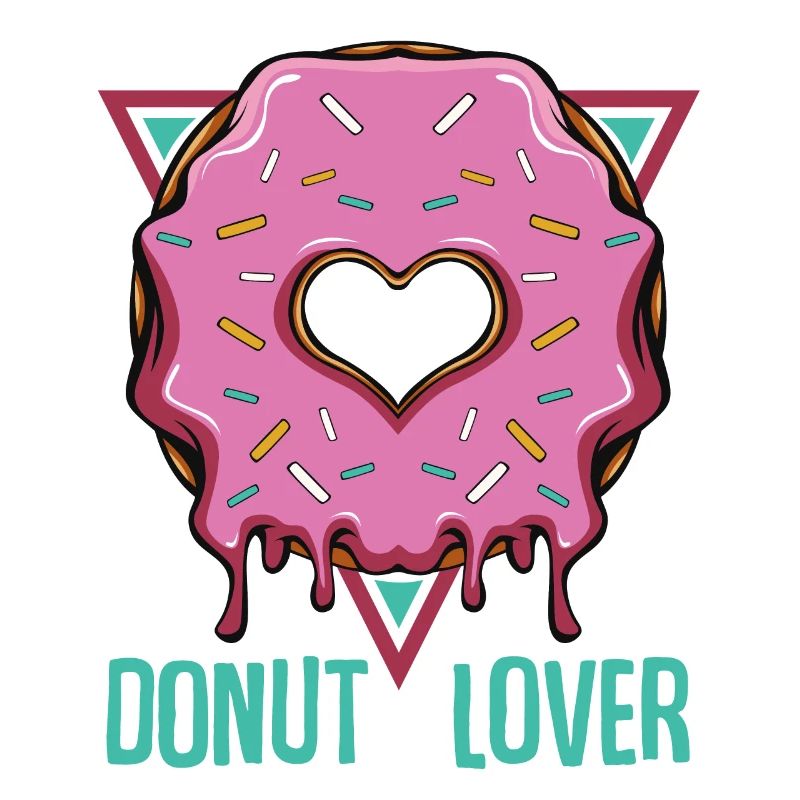 Donut Lover | Candy Zuckerguss Backwaren Geschenk