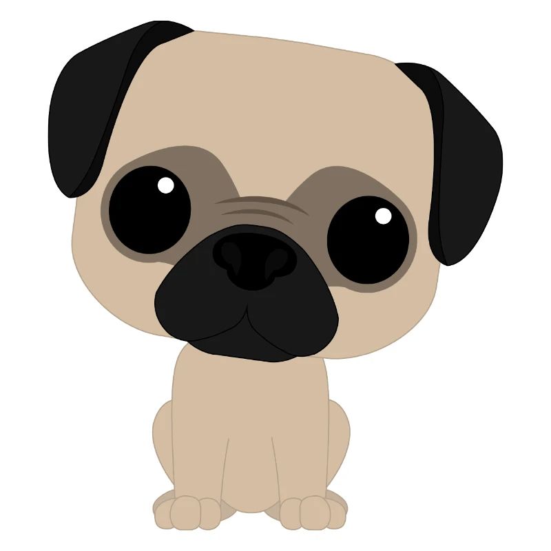 mopsiger Mops. Mops