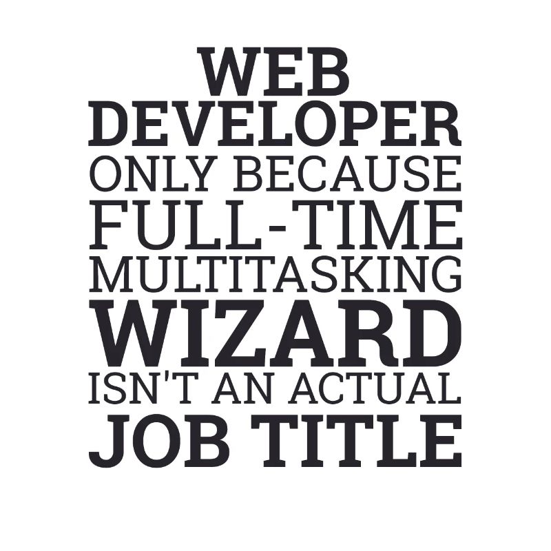 "Web Developer Wizard | Webentwickler"