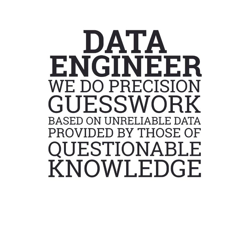 "Data Engineer Guesswork | Data Scientist"
