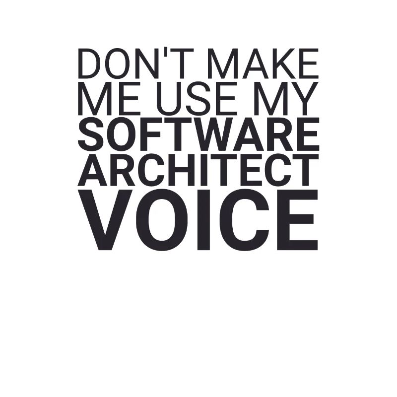 "Software Architect Voice | Software Architecture"